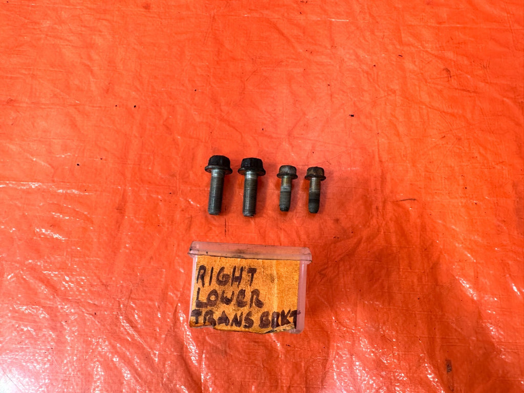 93 97 HONDA DEL SOL   AUTOMATIC LOWER TRANSMISSION BRACKET BOLTS   OEM #2950