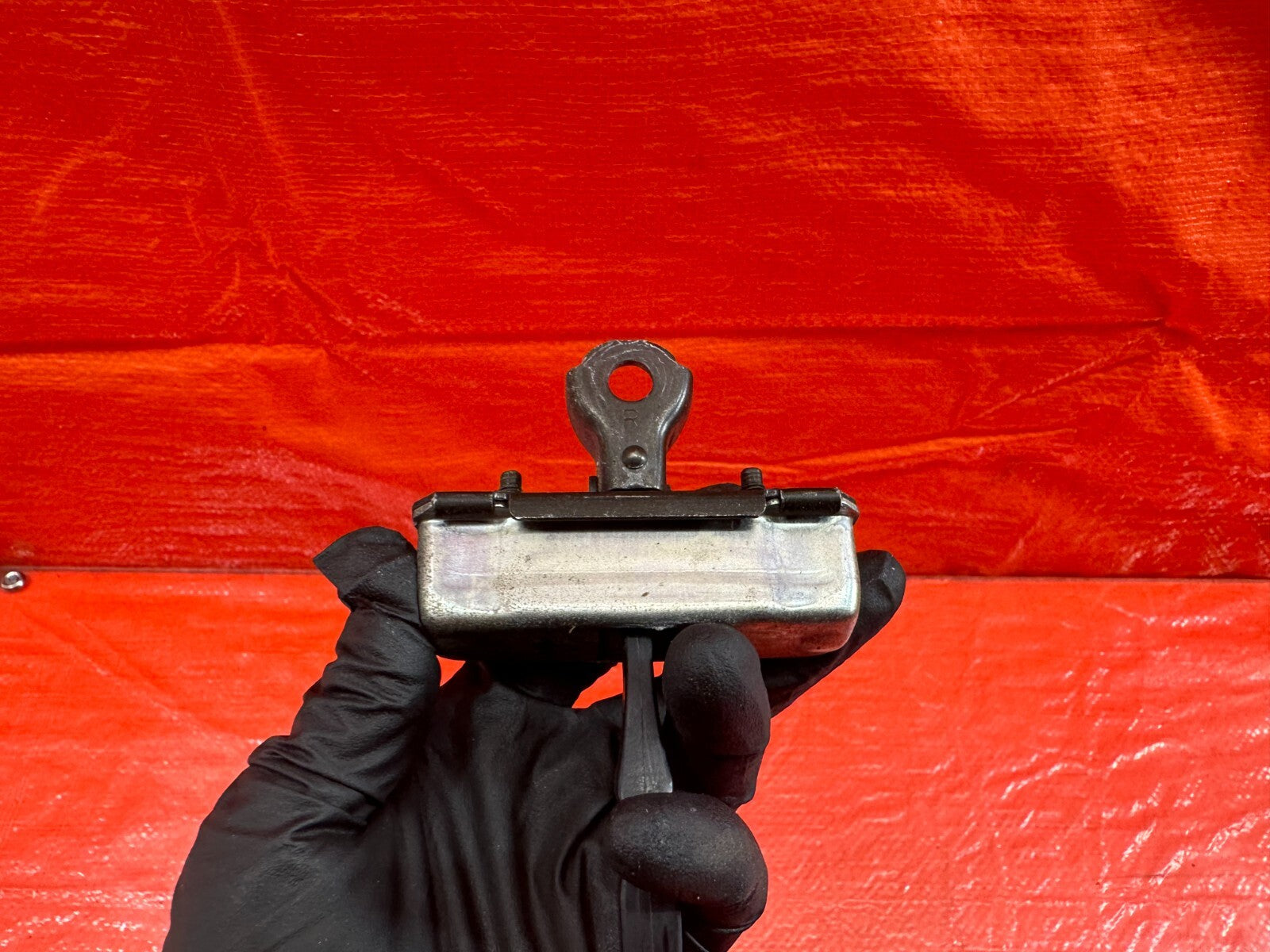 04 08 ACURA TSX   PASSENGER RIGHT FRONT DOOR CHECKER HINGE ARM STOPPER   OEM 19610