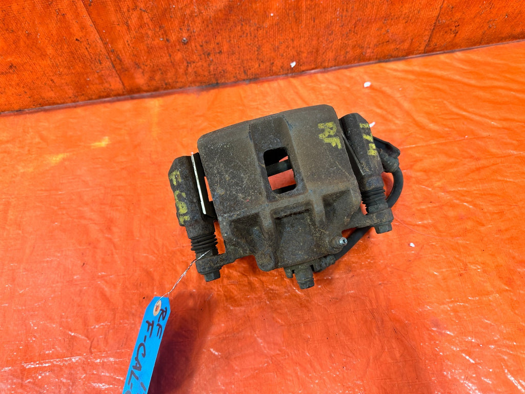 08 12 HONDA ACCORD EX L PASSENGER RIGHT FRONT BRAKE CALIPER AND BRACKET OEM 1741