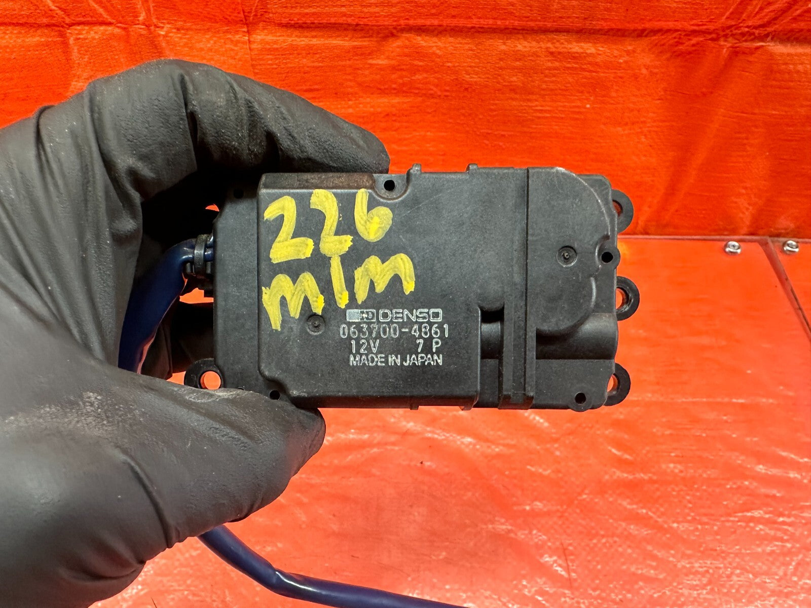 94 01 ACURA INTEGRA   HEATER TEMPERATURE CONTROL ACTUATOR   063700 4861 OEM #2264