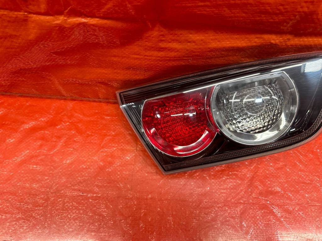 08 15 LANCER EVOLUTION X EVO 10 DRIVER LEFT INNER TRUNK TAIL LIGHT LAMP OEM #2066