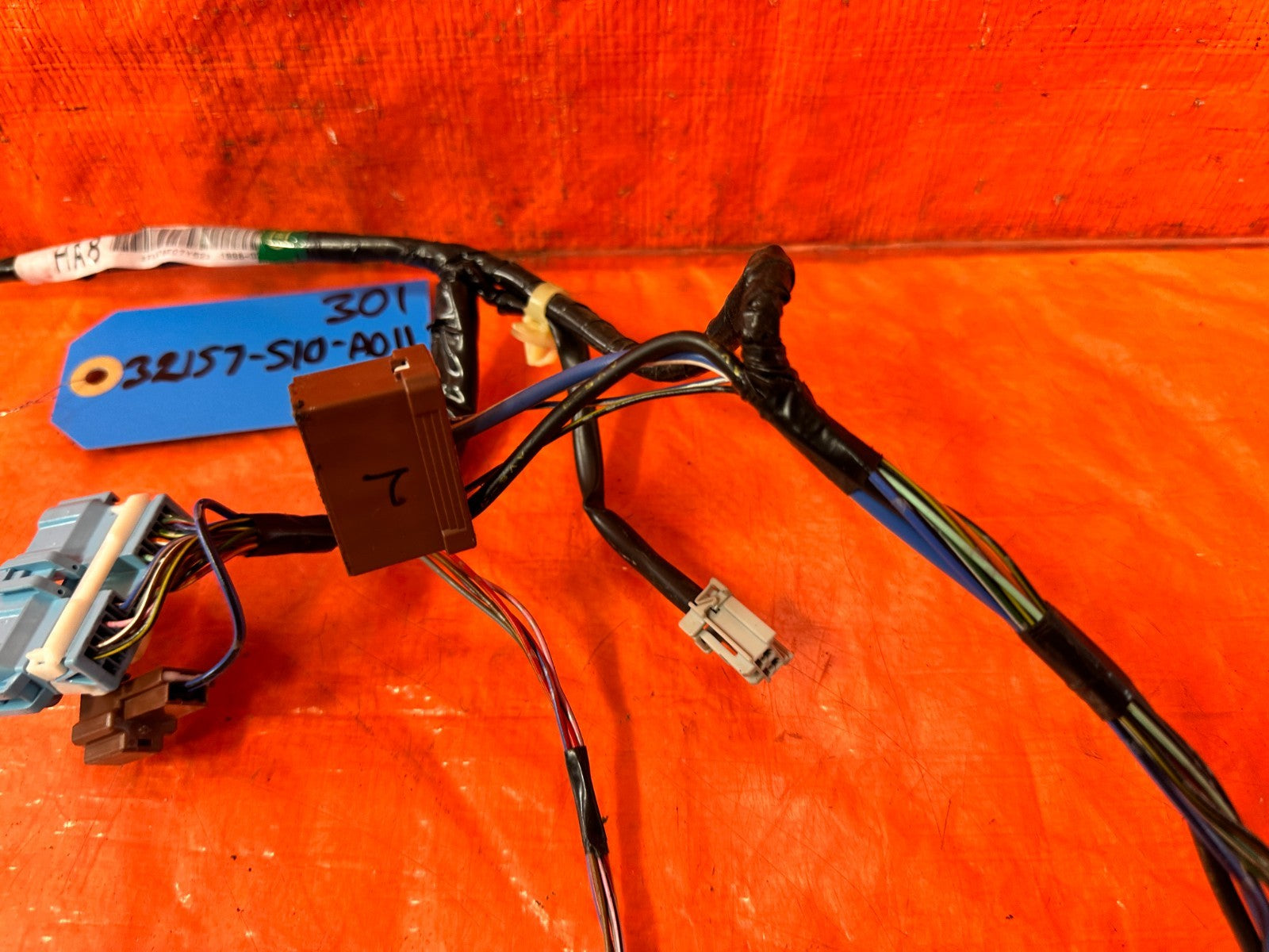97 01 HONDA CR V CRV   HVAC AIR CONDITIONING AC BLOWER MOTOR HARNESS OEM #3013
