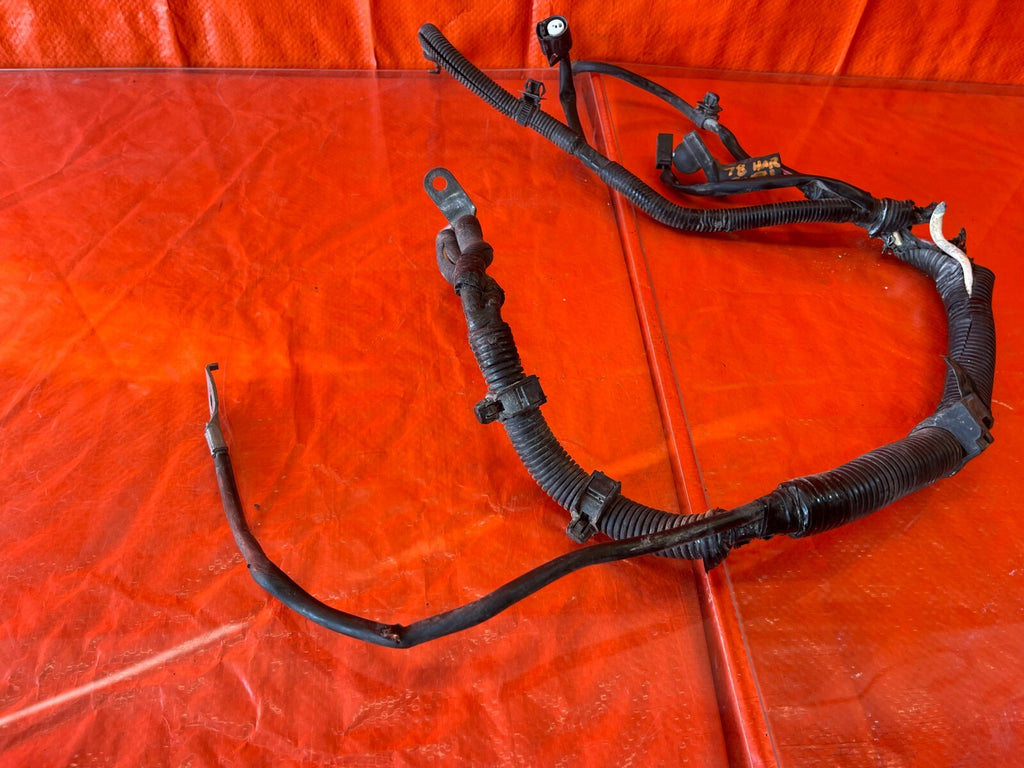 11 15 LANCER EVOLUTION EVO X 10   POSITIVE TERMINAL CHARGE HARNESS     DAMAGE9