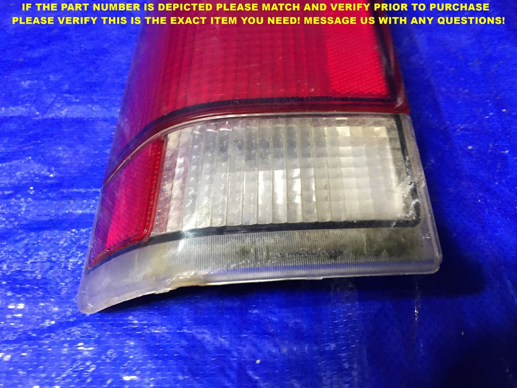 OEM 1996 1997 1998 1999 CHEVROLET CHEVY EXPRESS DRIVER LEFT TAIL LIGHT 165230231