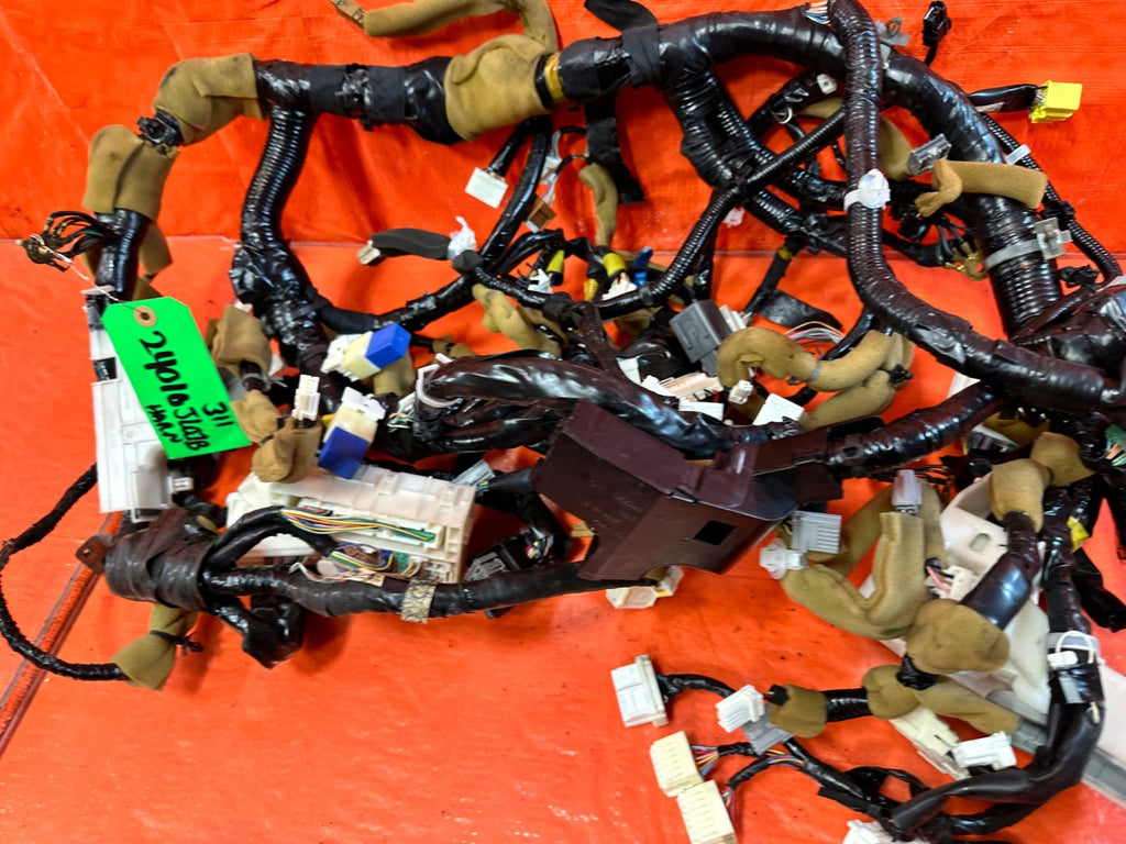 2008 08 INFINITI G37 2D COUPE   DASHBOARD HARNESS   OEM #311 16