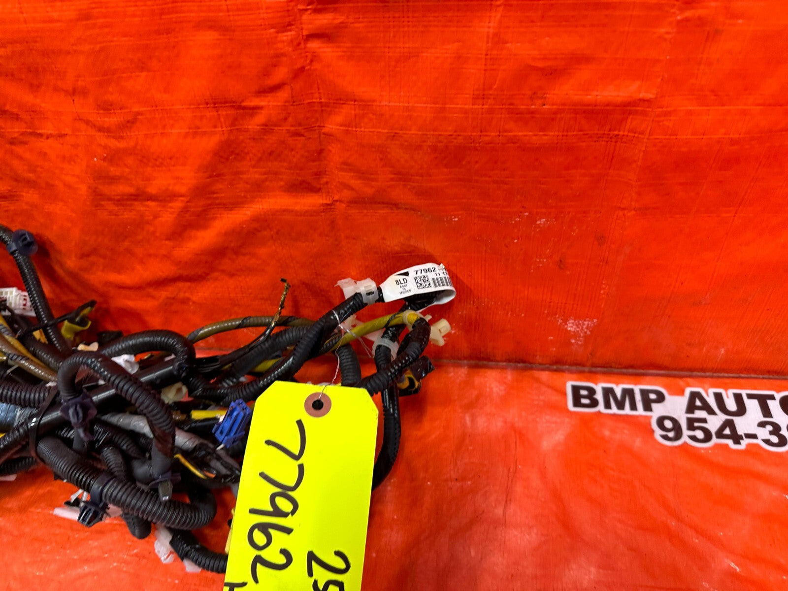 08 10 HONDA ACCORD SEDAN   FLOOR WIRE HARNESS WIRING LOOM 77962 TA0 A31 OEM 2512