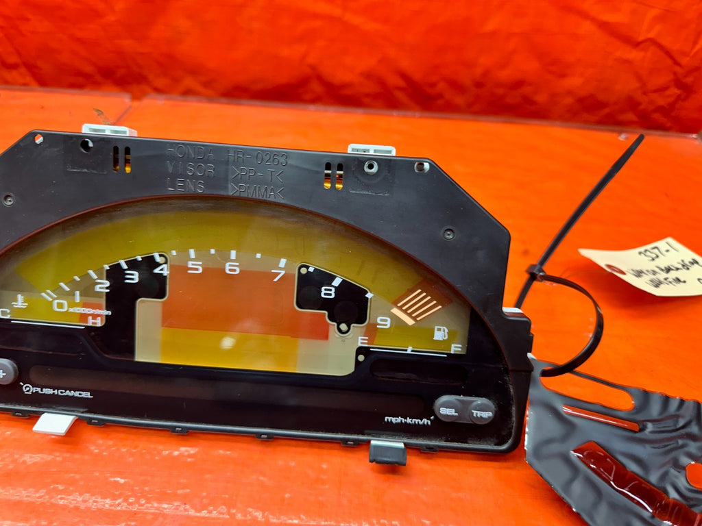 00 03 HONDA S2000 AP1 2.0L INSTRUMENT GAUGE CLUSTER SPEEDOMETER TACHOMETER 33710