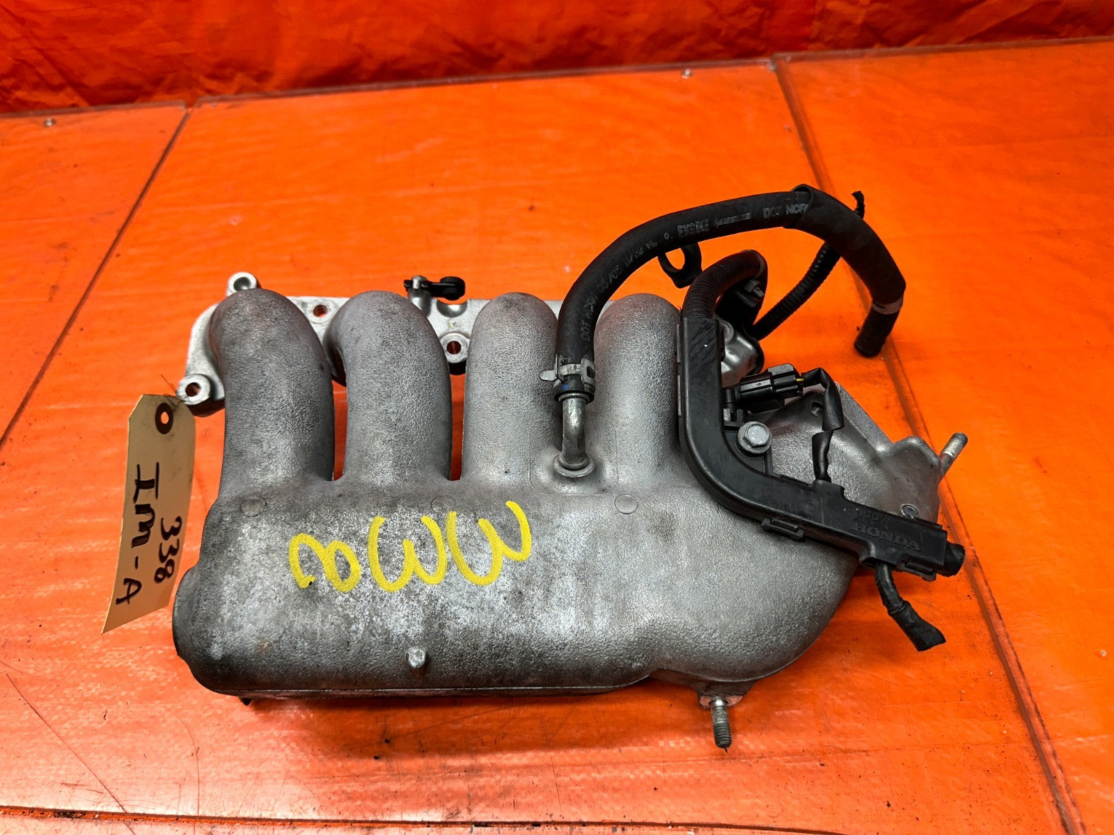 04-05 ACURA TSX 2.4L K24A2 ALUMINUM INTAKE MANIFOLD OUTER PLENUM OEM #3380