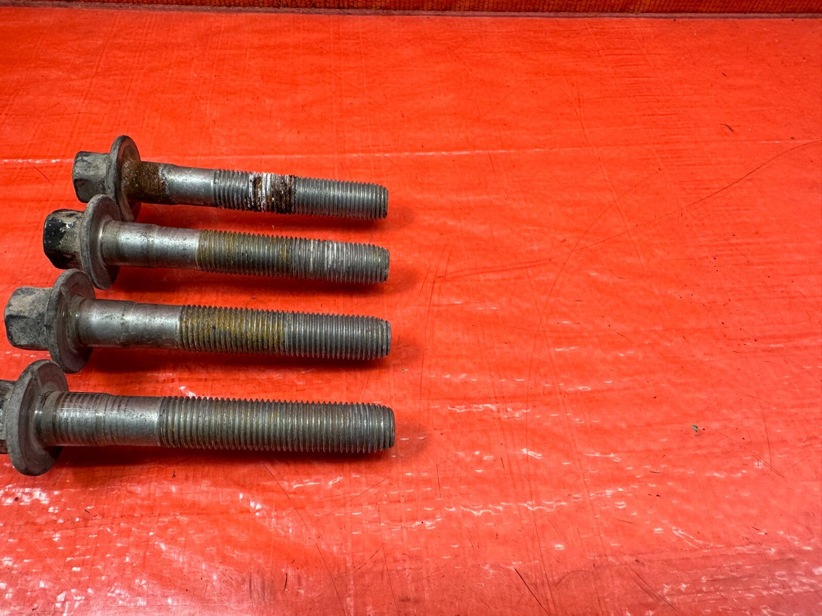 04 08 ACURA TL   REAR SUB FRAME SUBFRAME CROSSMEMBER BOLTS HARDWARE OEM #2341