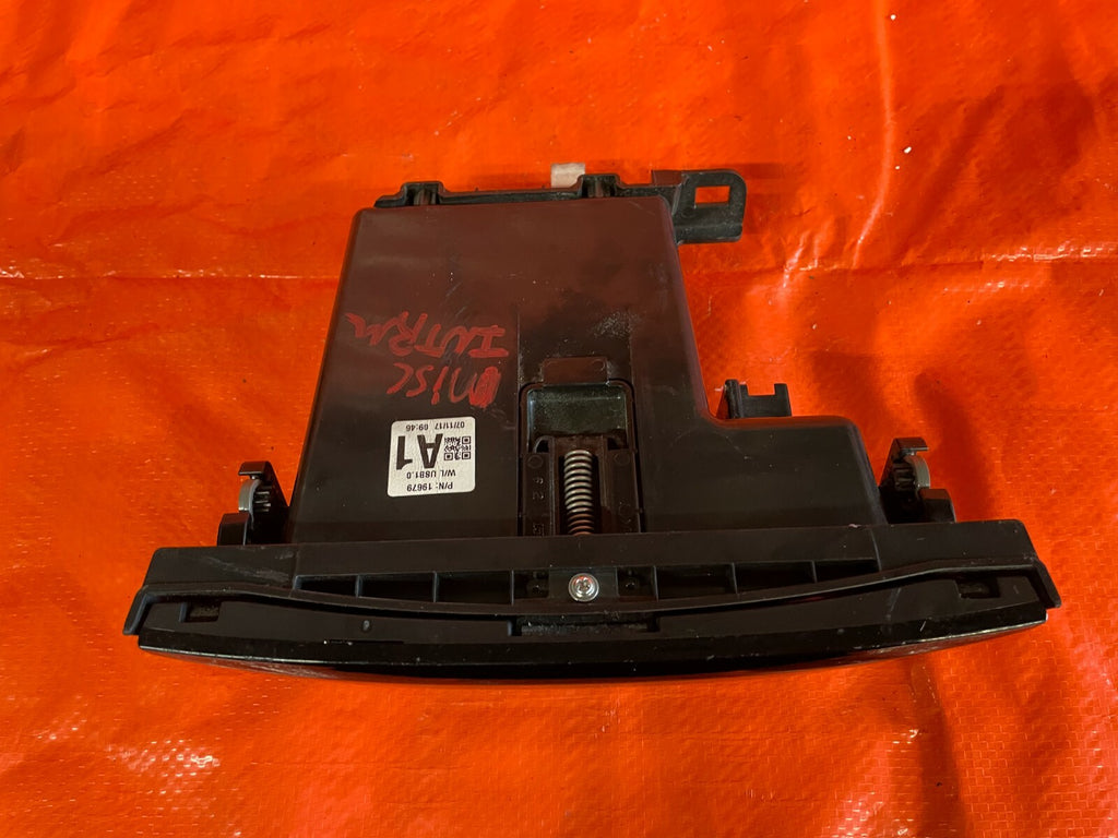 2016 2017 HONDA ACCORD   SEDAN MODEL CONSOLE UPPER STORAGE COMPARTMENT BLACK OEM4