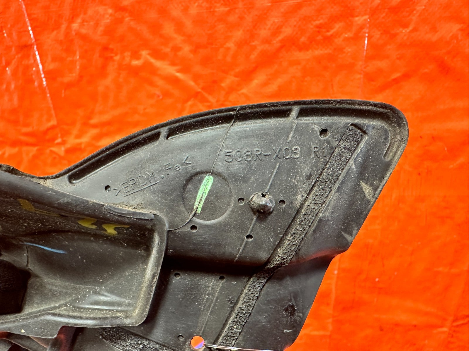 09 15 INFINITI G37 CONVERTIBLE   CONVERTIBLE TOP RIGHT REAR TRIM   OEM #3294