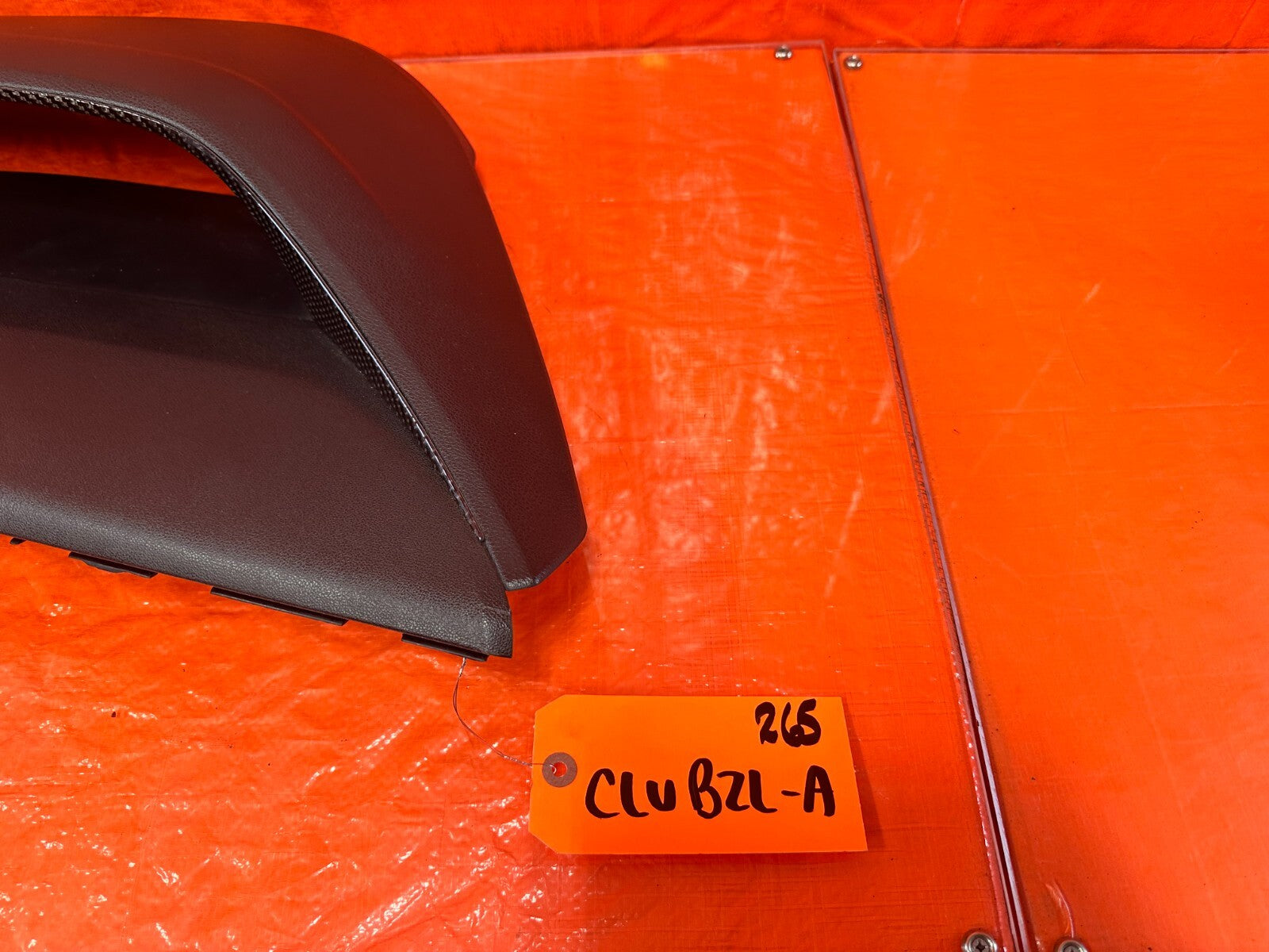 13 15 HONDA CIVIC INSTRUMENT GAUGE CLUSTER SPEEDOMETER TRIM BEZEL PLASTIC OEM 654