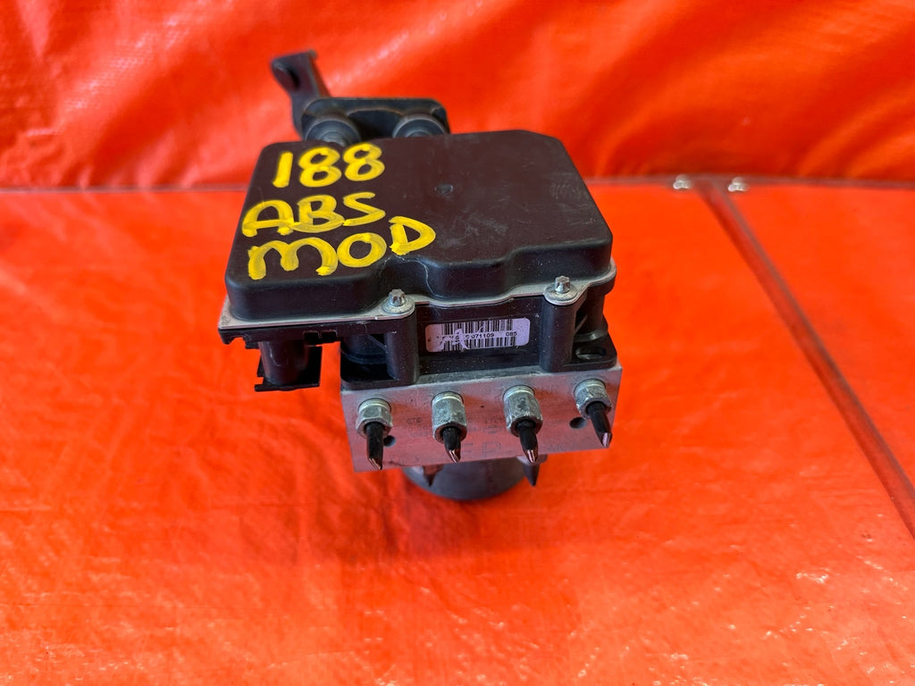 09 10 INFINITI G37 2D COUPE   ABS PUMP   MANUAL TRANS   NON ACTIVE STEERING #1884