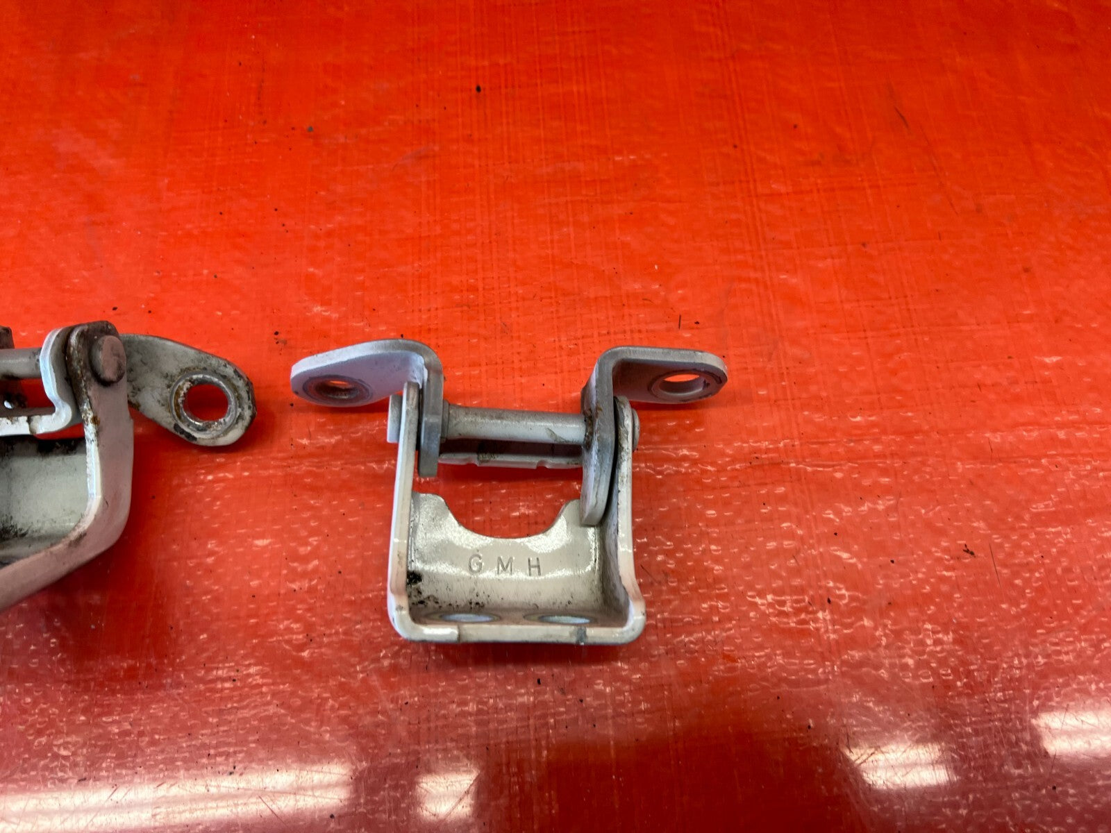 09 14 ACURA TSX   DRIVER LEFT REAR   DOOR HINGE SET UPPER LOWER OEM FACTORY #1586