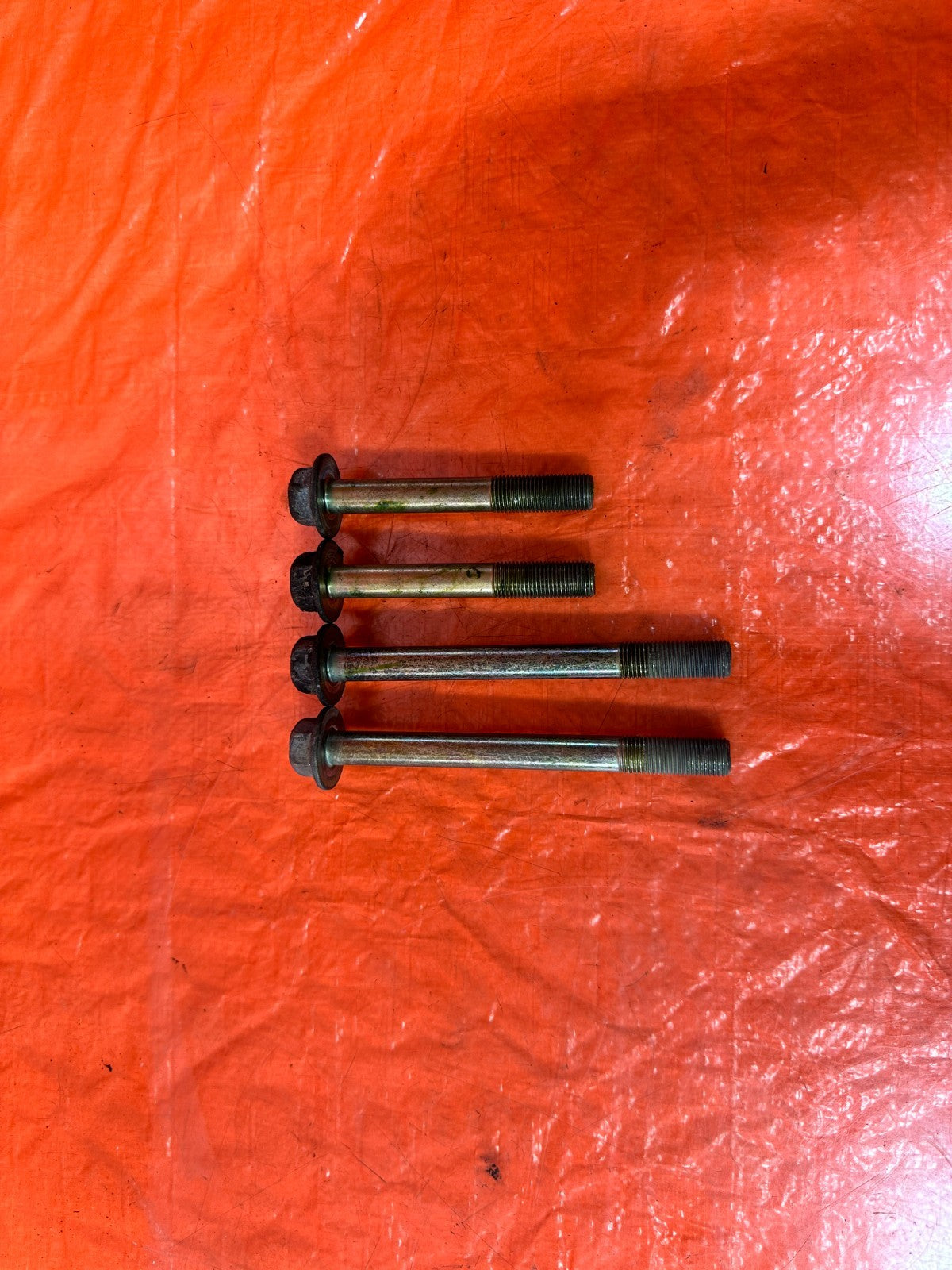 04 08 ACURA TSX  K24A2 REAR TRANSMISSION BRACKET BOLTS HARDWARE   OEM #3121