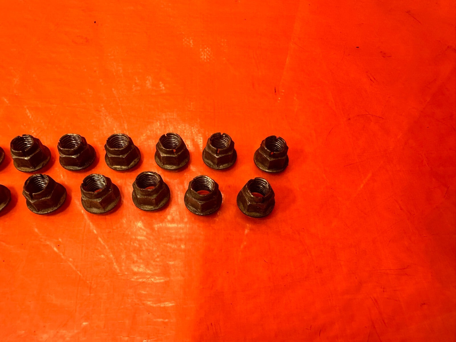 02 10 LEXUS SC430   3UZFE EXHAUST MANIFOLD BOLTS HARDWARE   OEM #2884