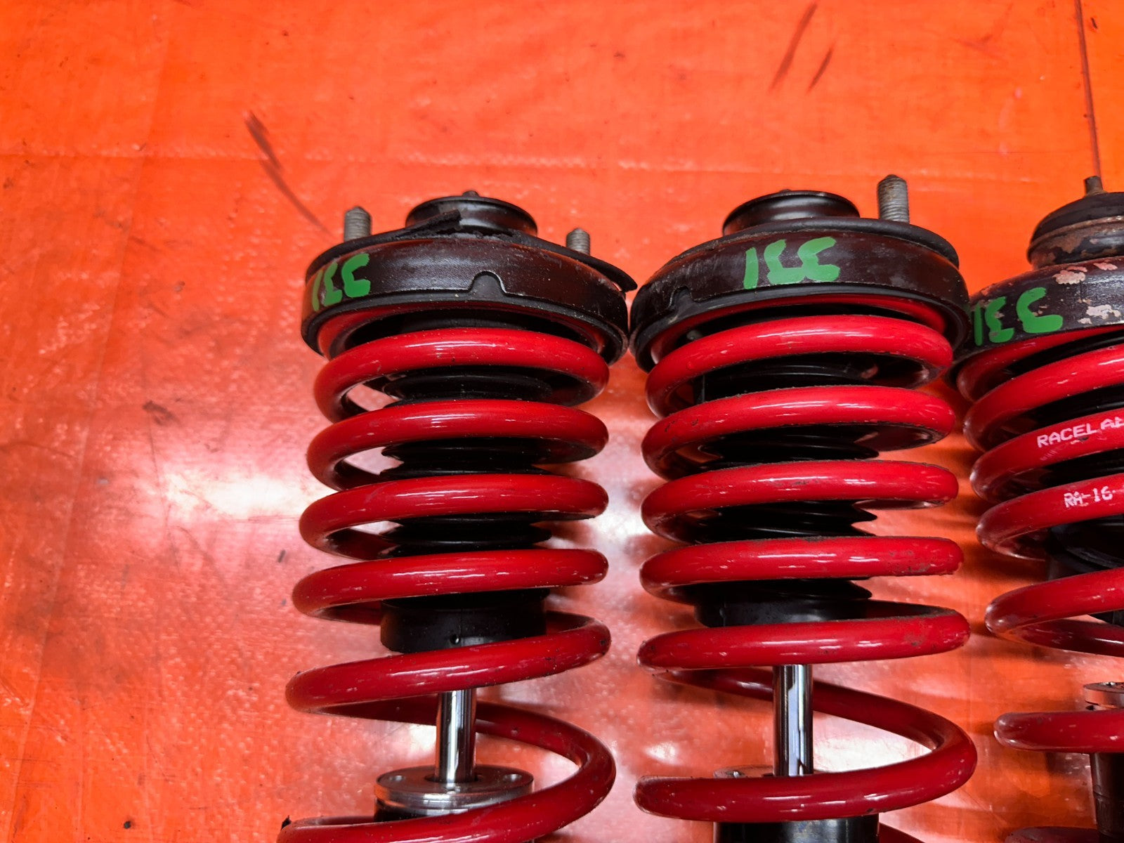94 01 ACURA INTEGRA RACELAND ADJUSTABLE SUSPENSION COILOVERS SET #3318