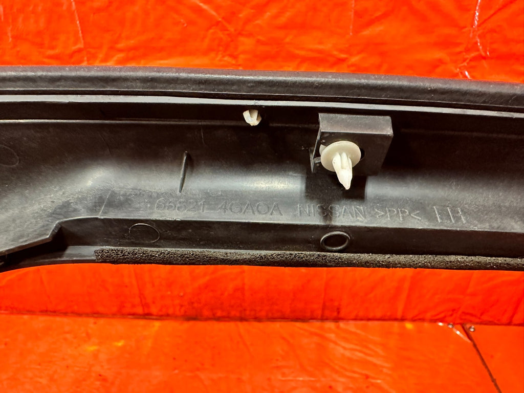 14 23 INFINITI Q50   DRIVER LEFT FENDER TRIM PLASTIC SHROUD GARNISH   OEM #3142