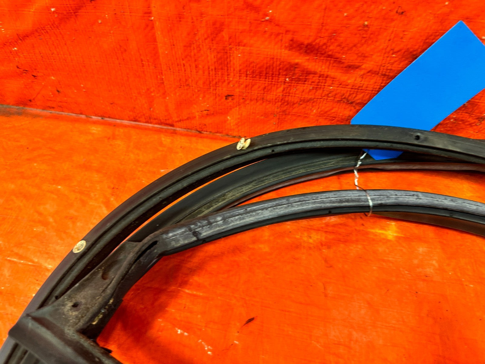 02 05 HONDA CIVIC SI EP3 HATCH LEFT DOOR WEATHER STRIP TRIM SEAL GASKET OEM 30810