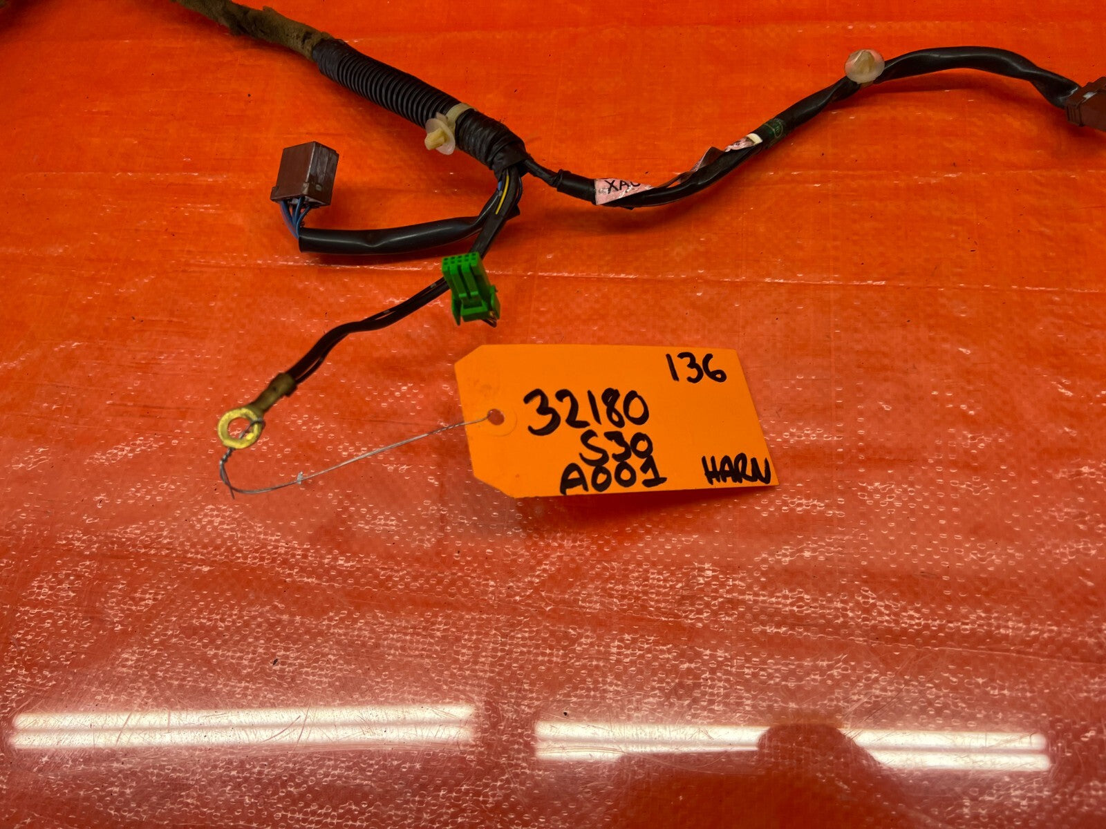97 01 HONDA PRELUDE   AIR CONDITIONING AC HEATER CLIMATE CONTROL HARNESS   #1364
