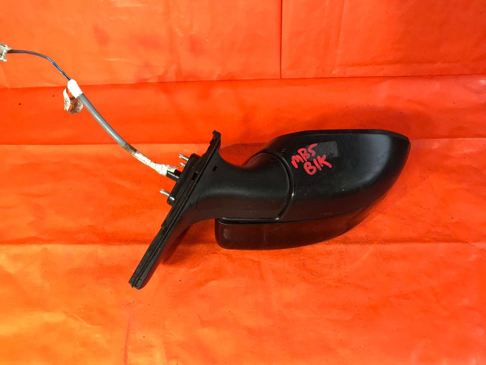 OEM 2014 14 NISSAN SENTRA PASSENGER RIGHT SIDE VIEW MIRROR   BLACK   96301 3SG0B10
