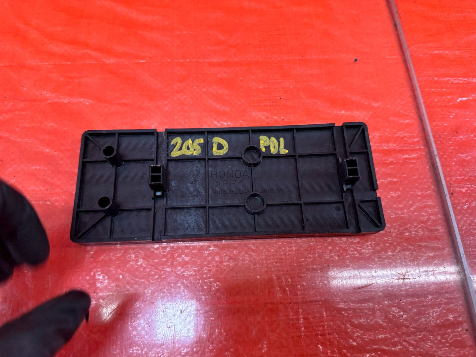 04 08 ACURA TSX   DEAD PEDAL / FOOT REST   OEM FACTORY #2059