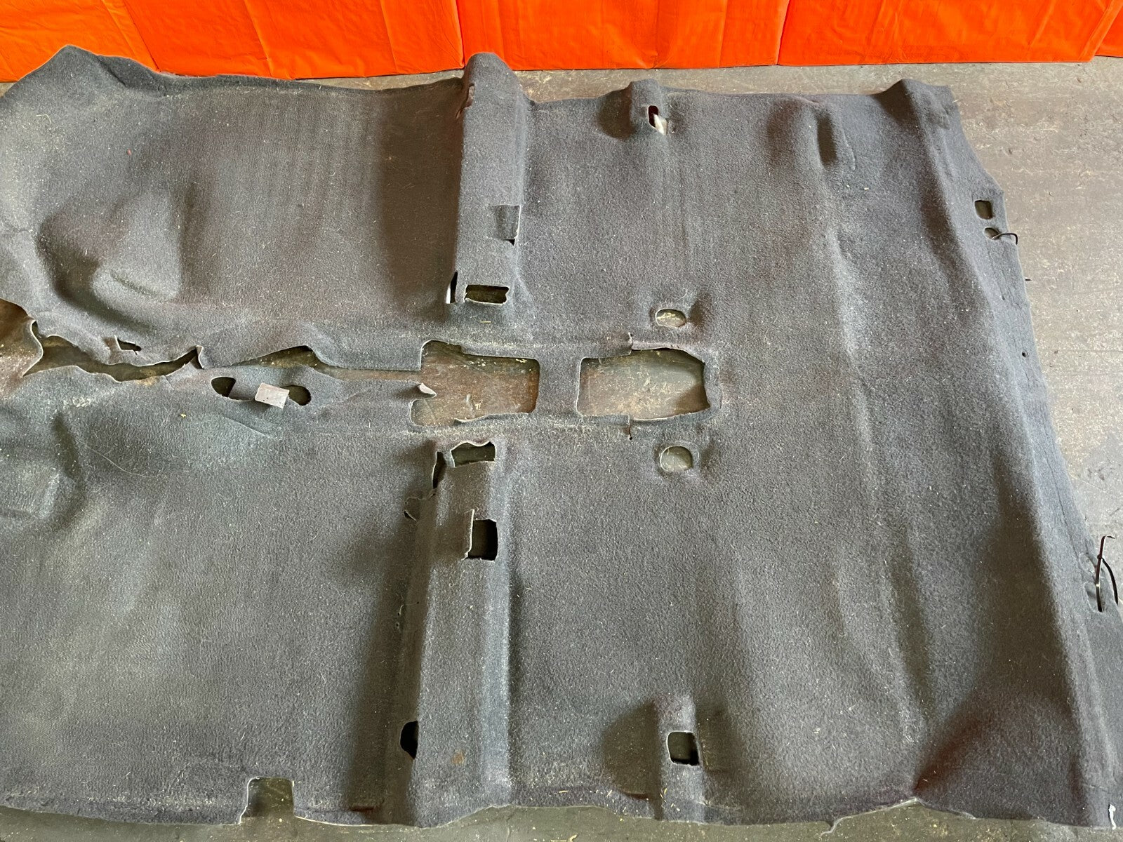 02 05 HONDA CIVIC SI EP3 HATCHBACK   BLACK INTERIOR CARPET   GENUINE OEM FACTORY2