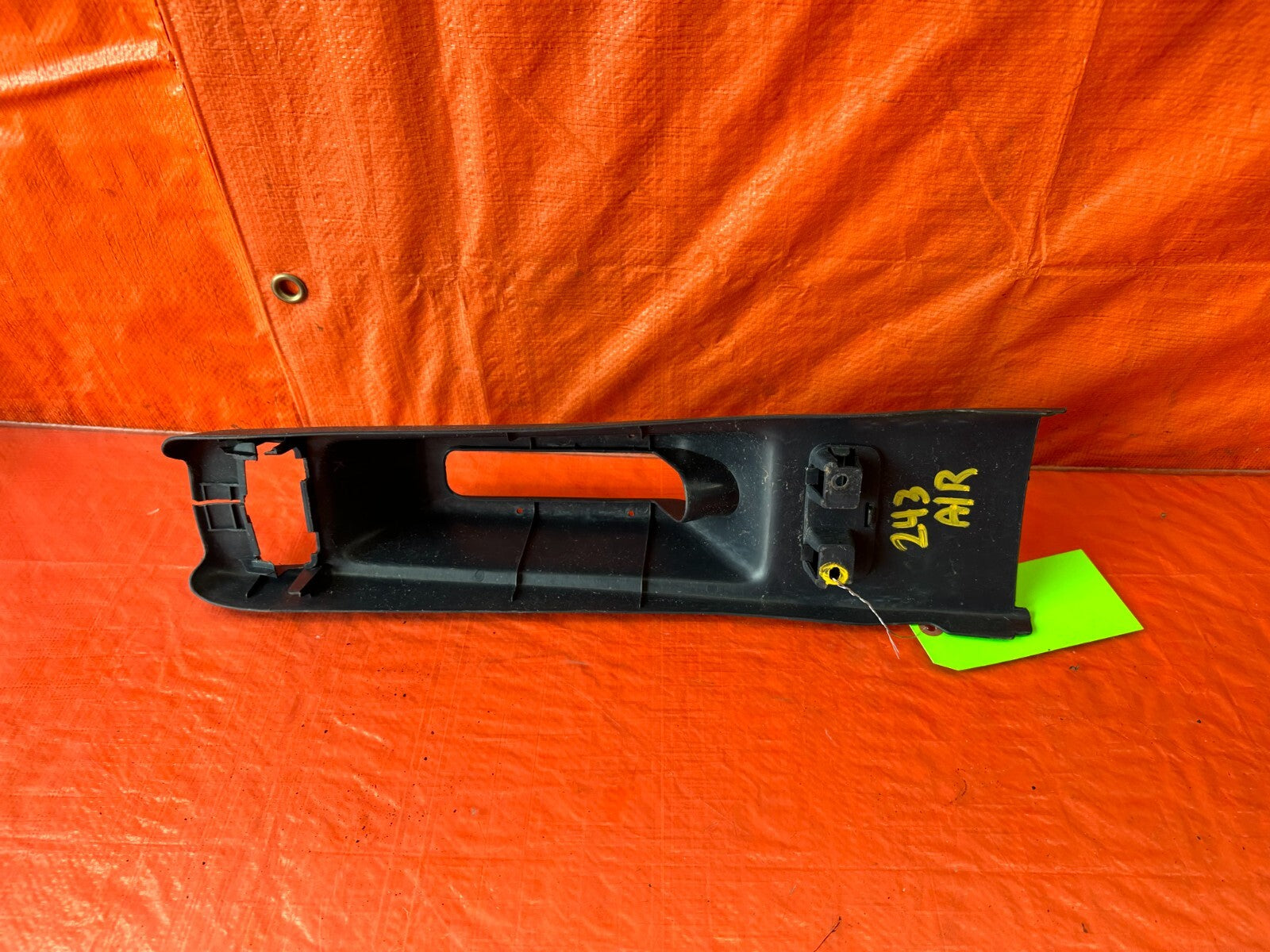88 91 HONDA CRX   ARM REST DELETE PARKING BRAKE TRIM   BLUE COLOR   OEM #24314