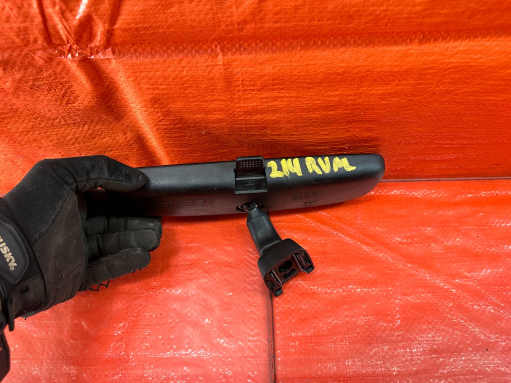 08 15 LANCER EVOLUTION EVO X 10 REAR VIEW MIRROR NON AUTO DIM NON COMPASS #2148