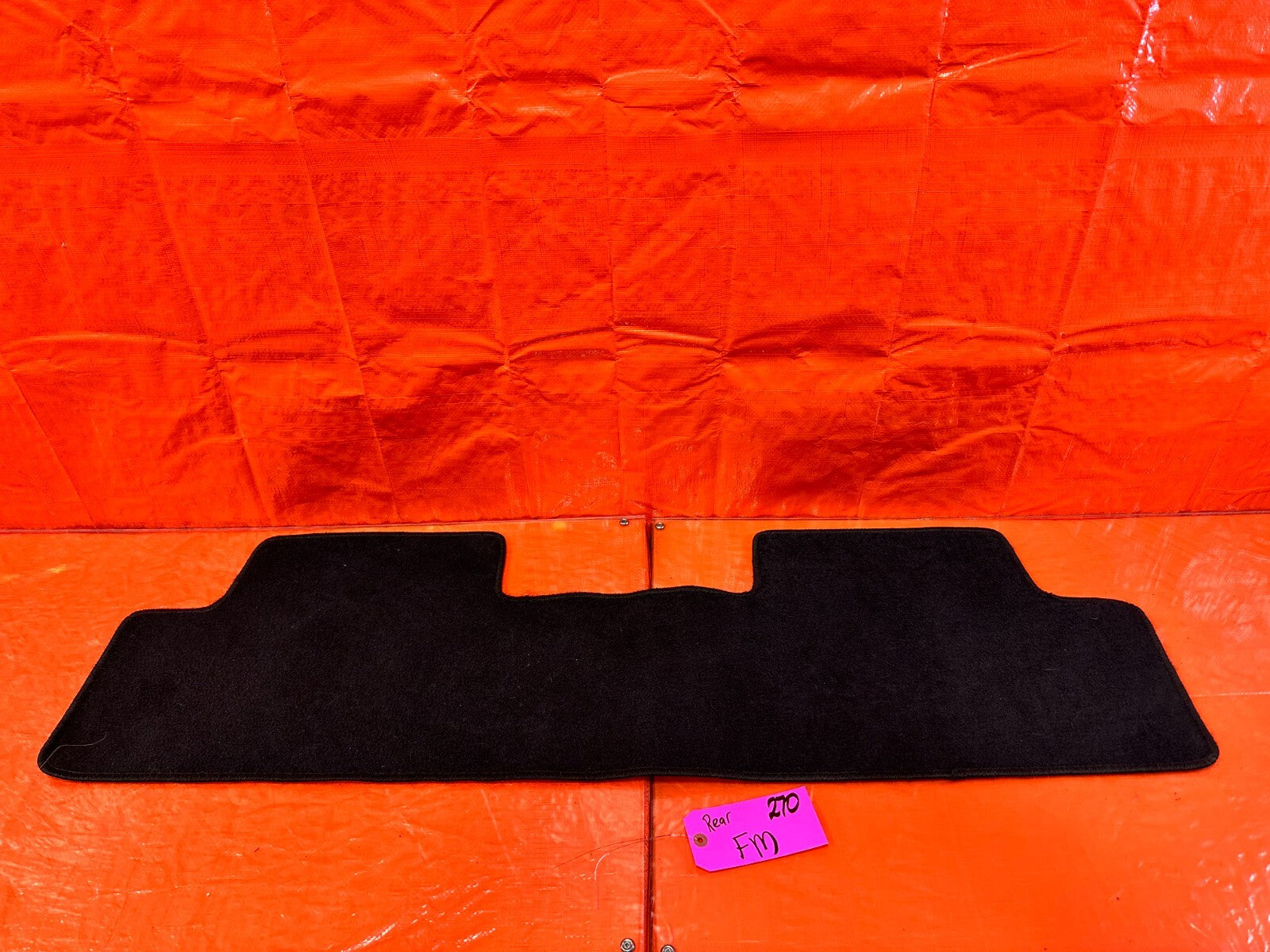 07 11 HONDA CIVIC SI SEDAN   REAR / BACK SEAT   FLOOR MAT RUG   OEM #2700