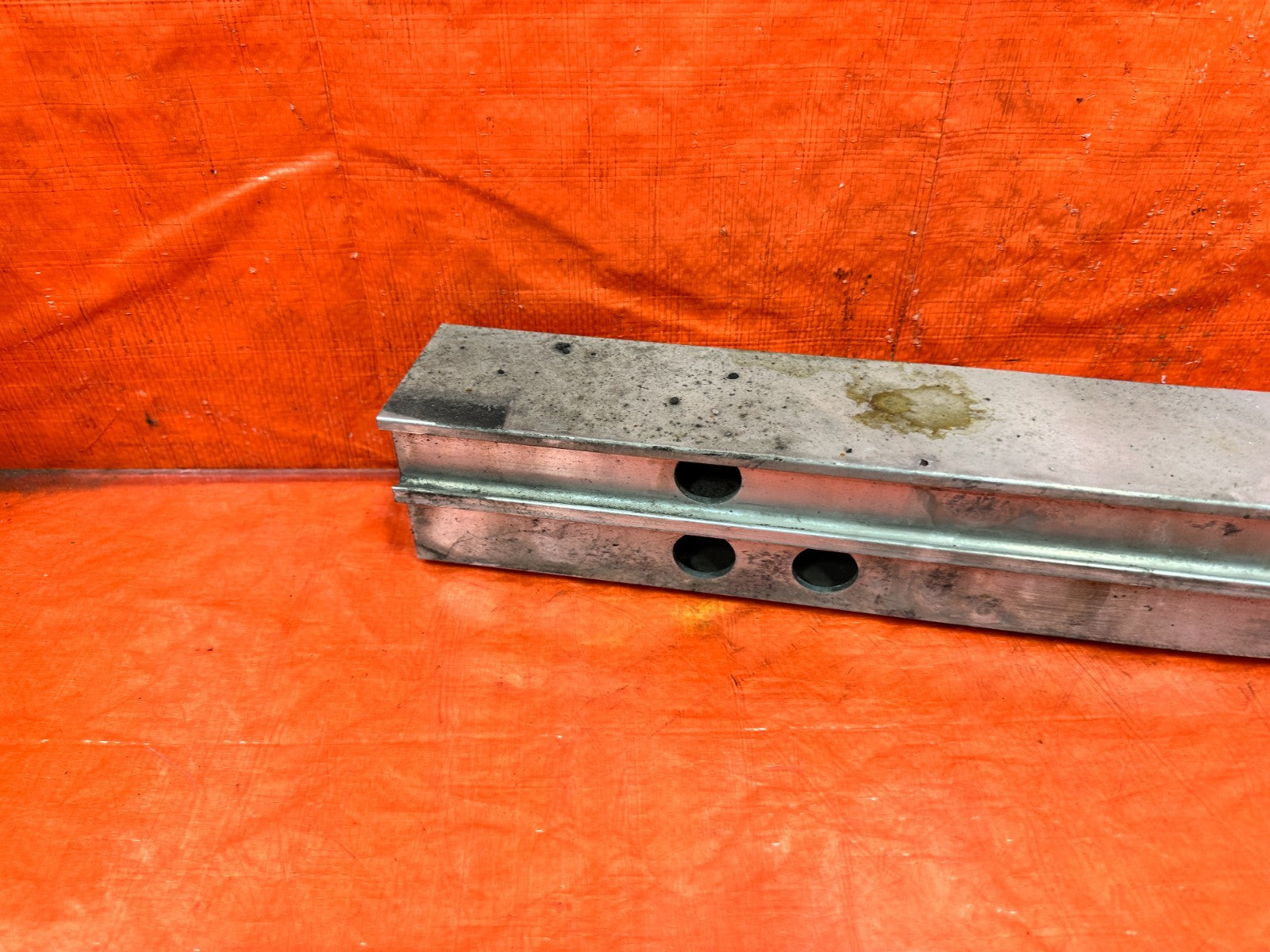 07 11 HONDA CIVIC SI SEDAN REAR CRASH BEAM REINFORCEMENT RE BAR RAIL BRACE #3004