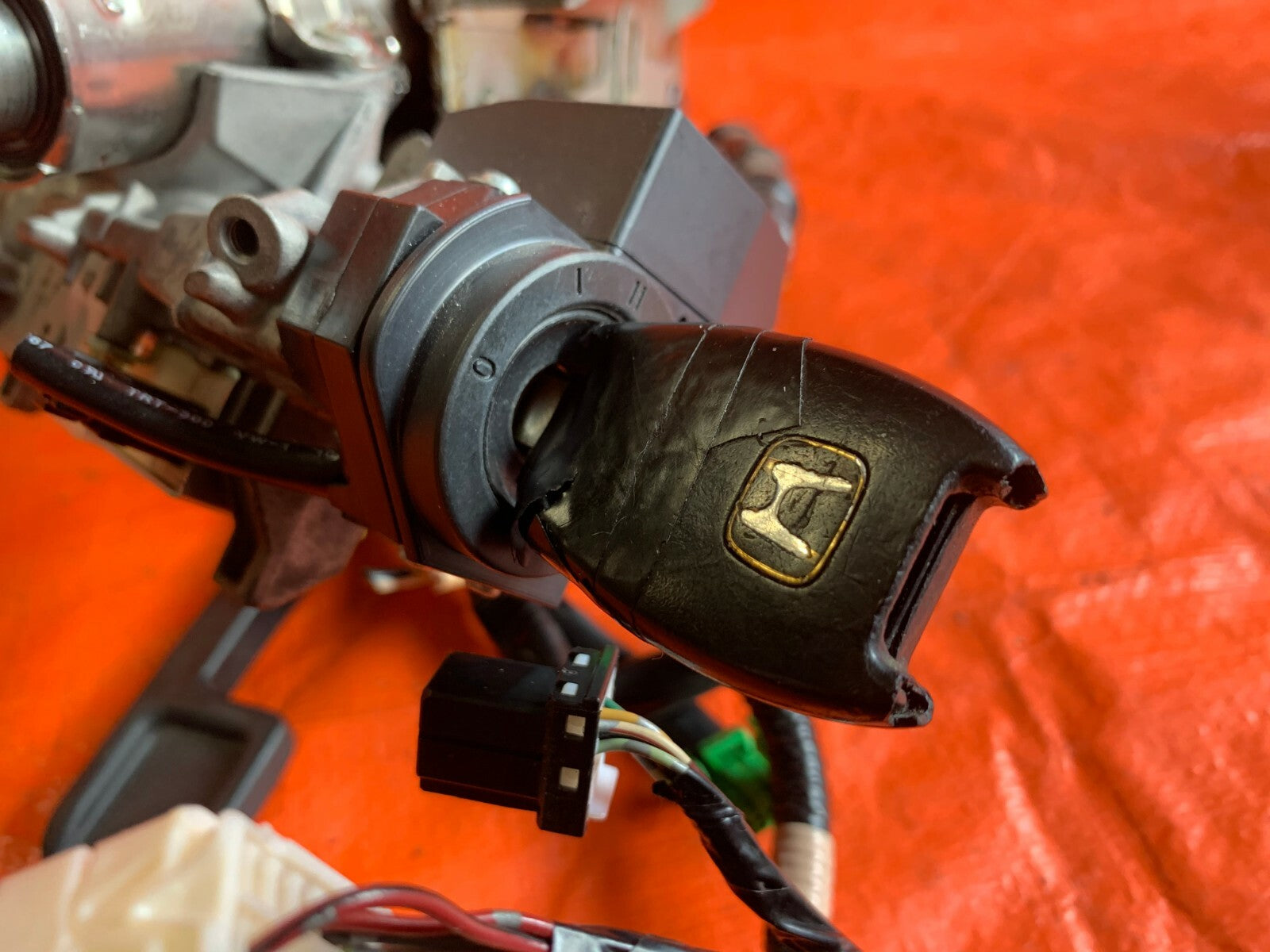OEM 2006 06 HONDA ACCORD LX SEDAN   KEY IGNITION SWITCH SET W/ STEERING SHAFT 7