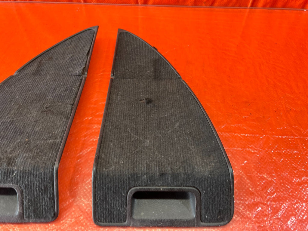 90 91 HONDA CRX REAR QUARTER PANEL TRIM STORAGE COMPARTEMNT COVER LEFT RIGHT 1575
