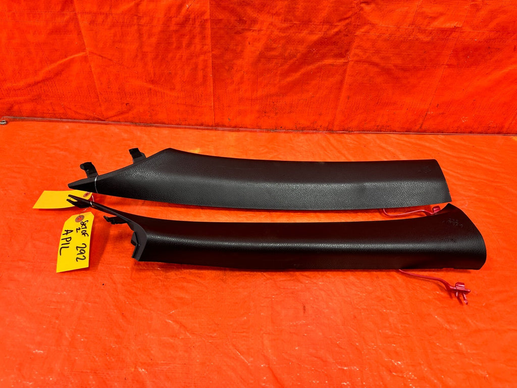 17 20 SUBARU BRZ   LEFT & RIGHT A PILLARS   BLACK  OEM FACTORY #2920