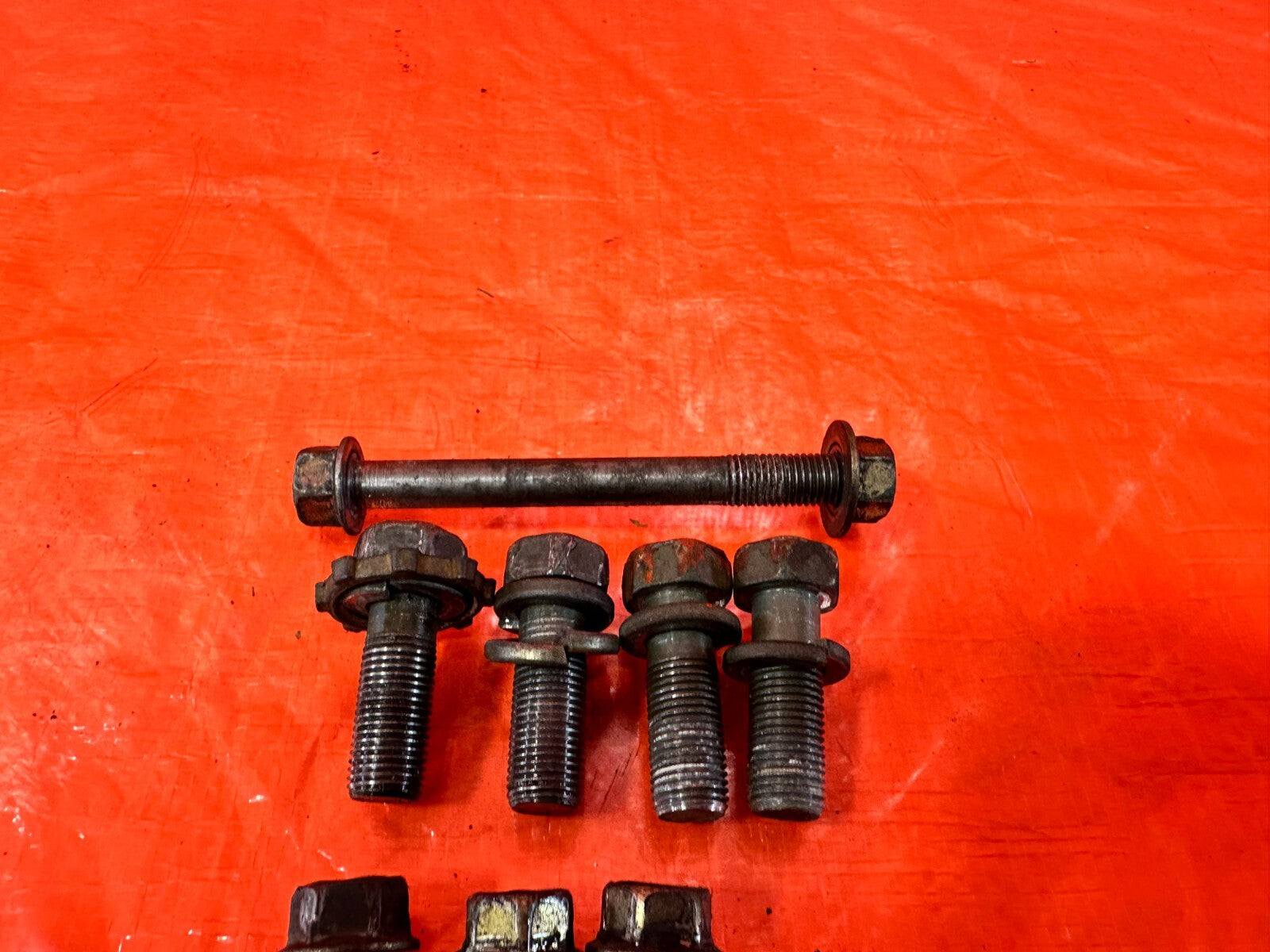 03 06 LANCER EVOLUTION VIII 8 EVO IX 9   REAR TRANSMISSION BRACKET BOLTS EVO96