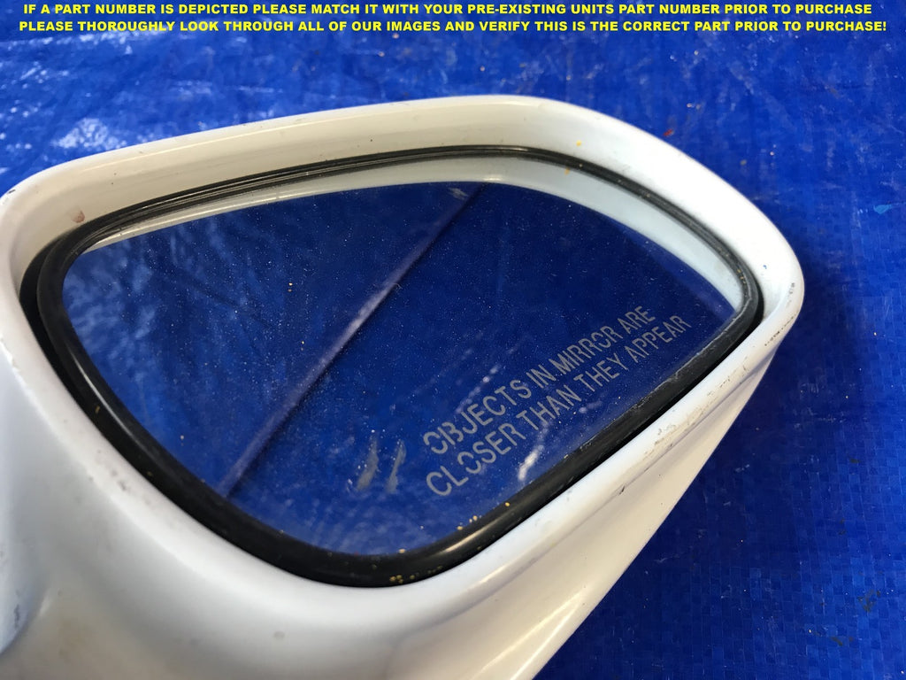 OEM 1992 1993 1994 ACURA VIGOR PASSENGER RIGHT SIDE VIEW MIRROR E6019050   8