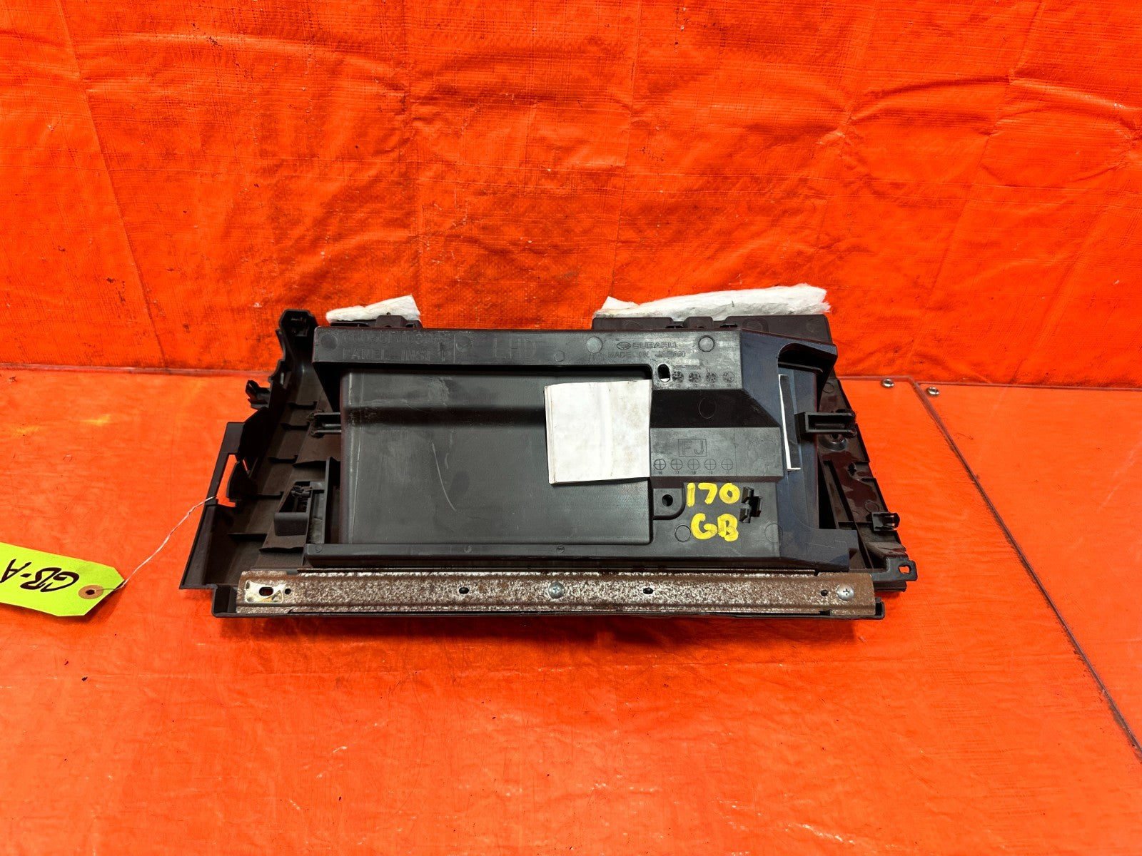 15 18 SUBARU WRX & STI   GLOVE BOX ASSEMBLY   BLACK COLOR   OEM OE FACTORY #1708