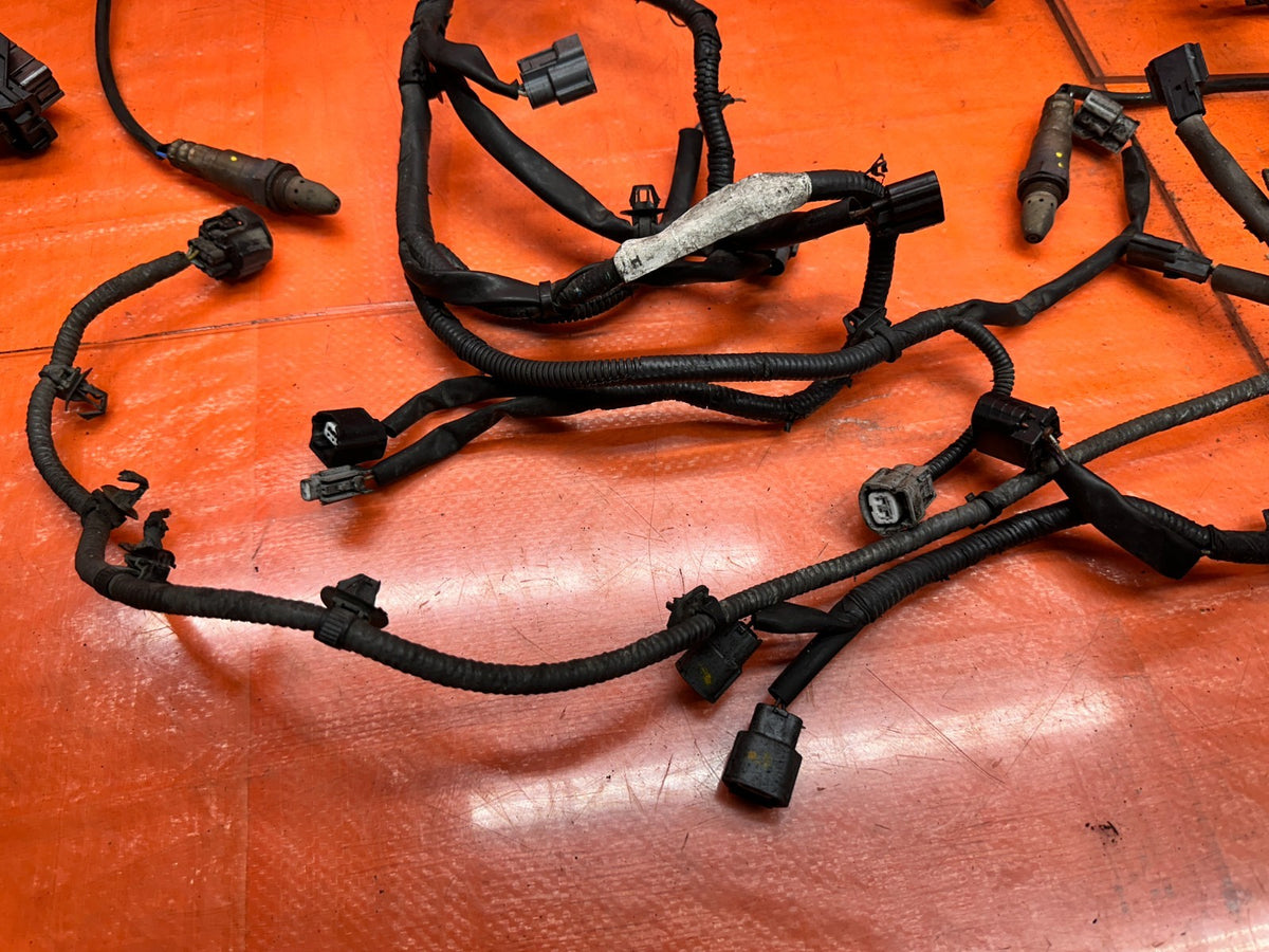 14-15 INFINITI Q50 3.7L AWD VQ37VHR ENGINE MOTOR WIRING WIRE HARNESS LOOM OEM #38