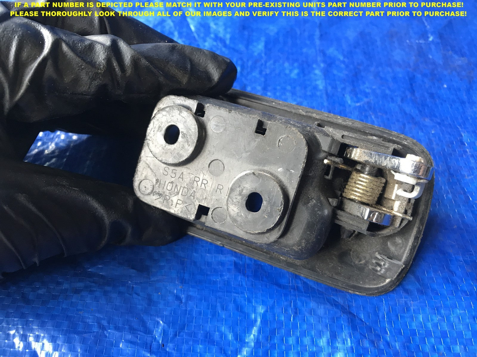 OEM 2001 2002 2003 CIVIC SEDAN PASSENGER RIGHT REAR INTERIOR DOOR HANDLE  1
