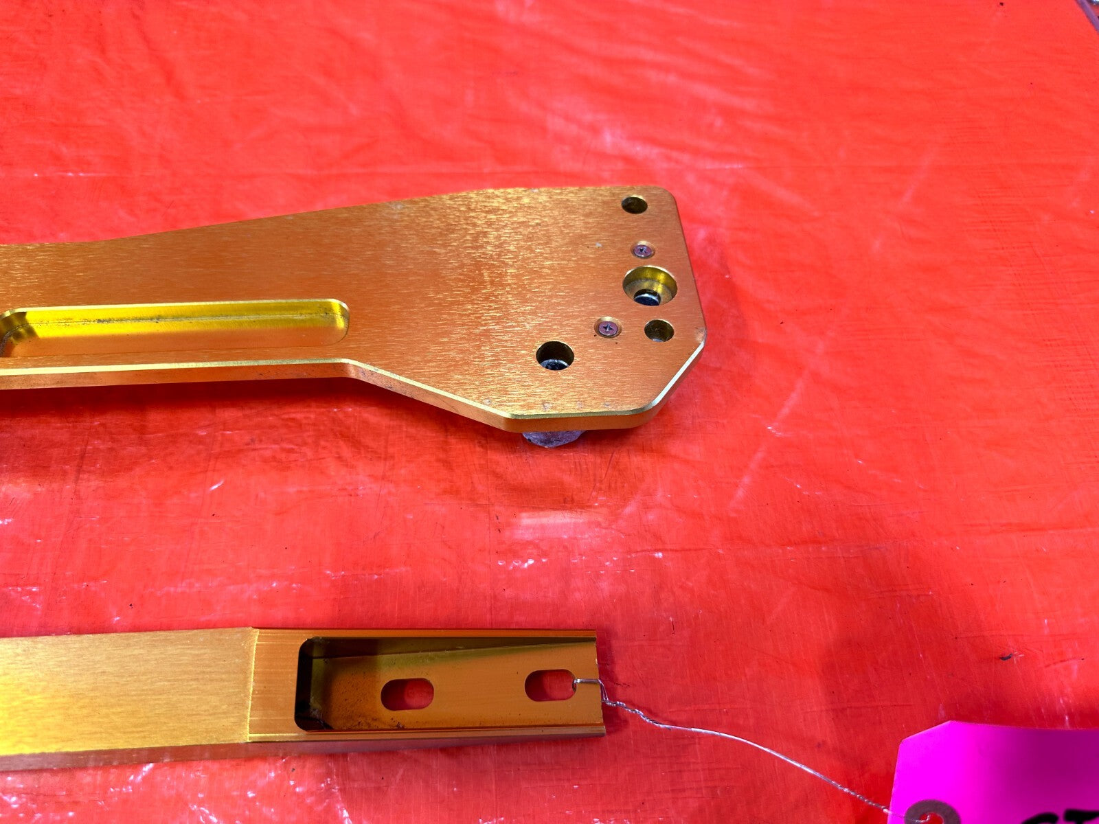 96 00 HONDA CIVIC   REAR SUBFRAME BRACE AND REAR TIE BAR   NO HARDWARE   #EK3