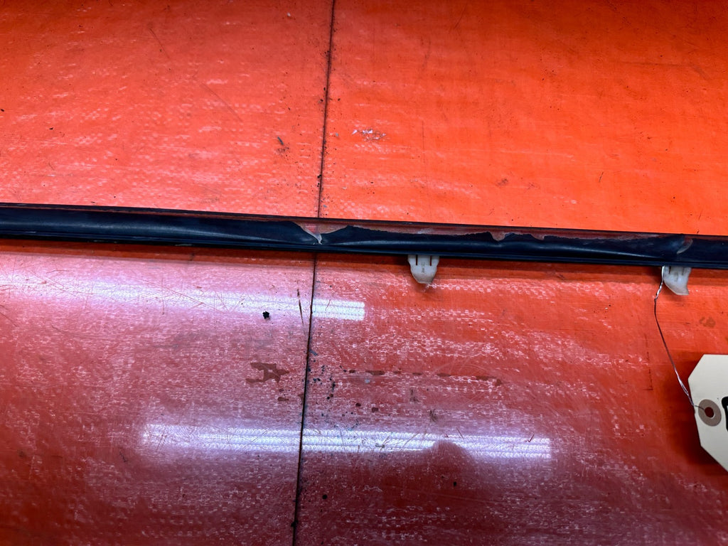 94 01 ACURA INTEGRA 2D RIGHT PASSENGER DOOR WINDOW GLASS TRIM OEM #3316
