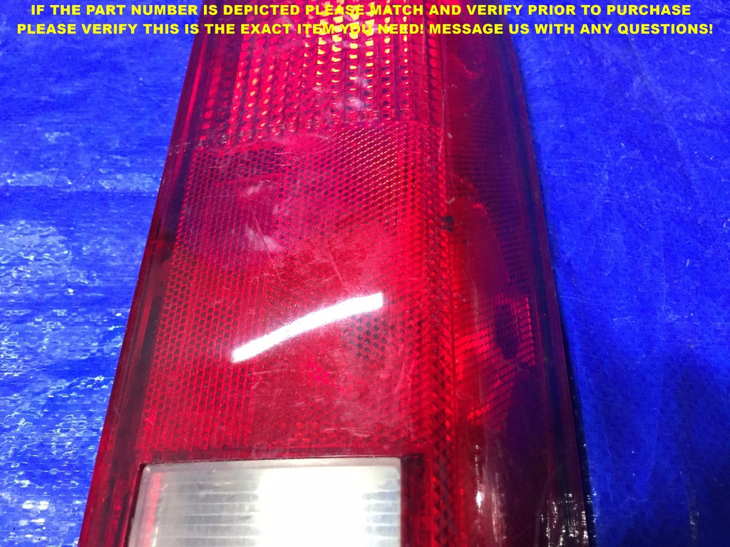 OEM 1985   2005 CHEVROLET CHEVY ASTROVAN PASSENGER RIGHT TAIL LIGHT R RH3