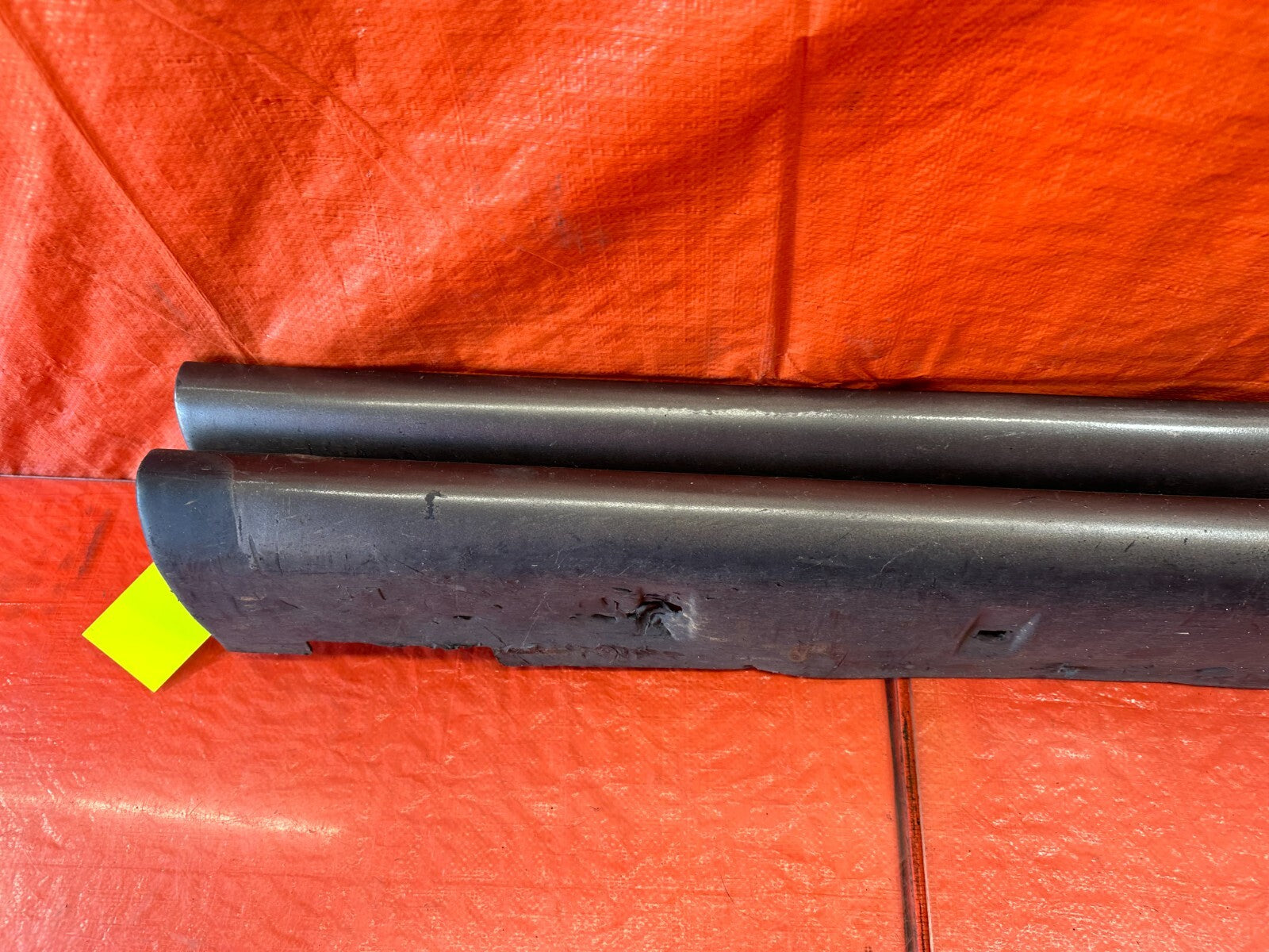 92 95 HONDA CIVIC 2D COUPE LEFT & RIGHT SIDE SKIRTS ROCKER MOLDING TRIM OEM #2369