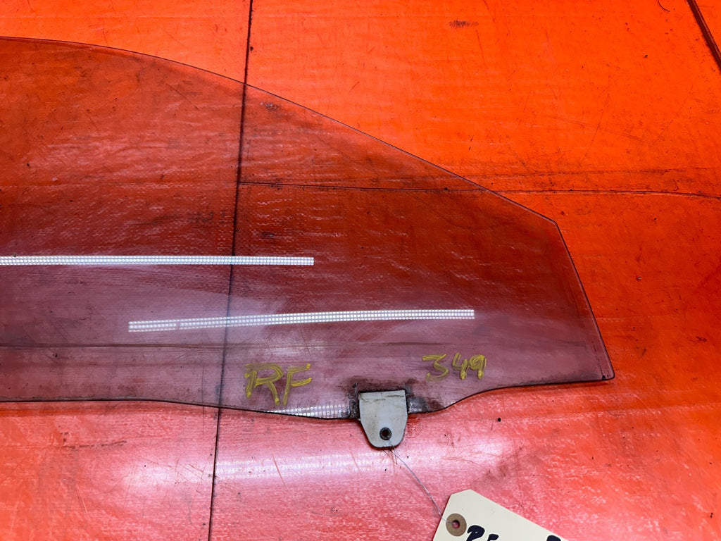 1994-2001 ACURA INTEGRA 2D PASSENGER RIGHT FRONT DOOR GLASS WINDOW OEM #3495