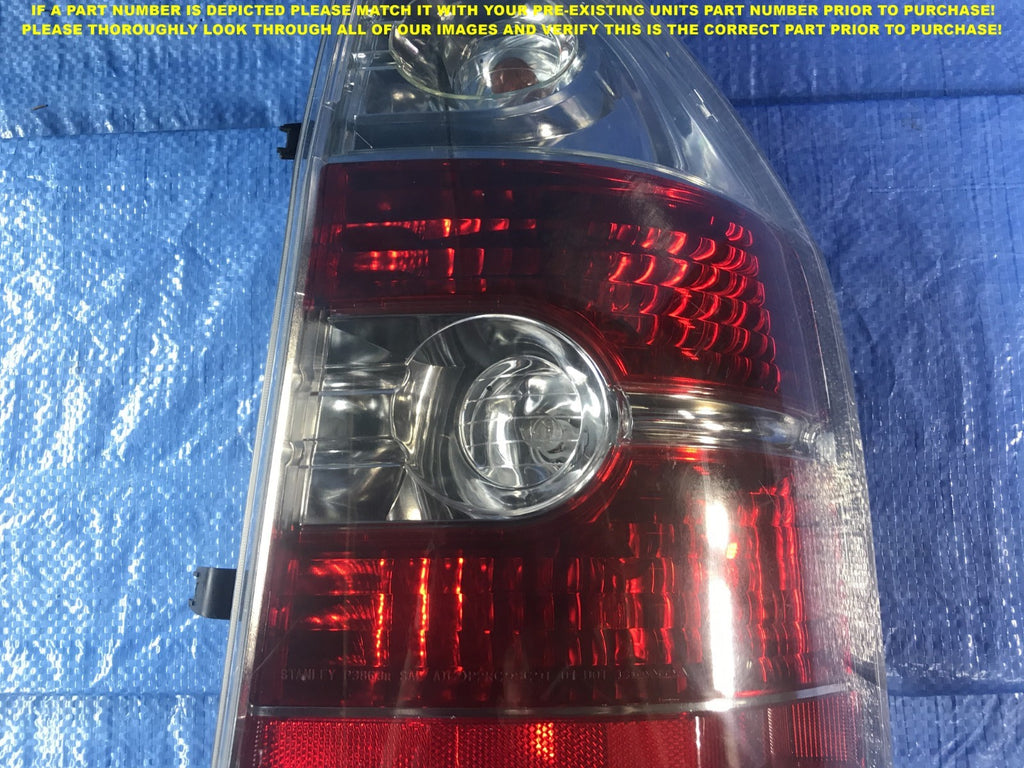 OEM 2004 2005 2006 ACURA MDX PASSENGER RIGHT TAIL LIGHT LAMP R RH2