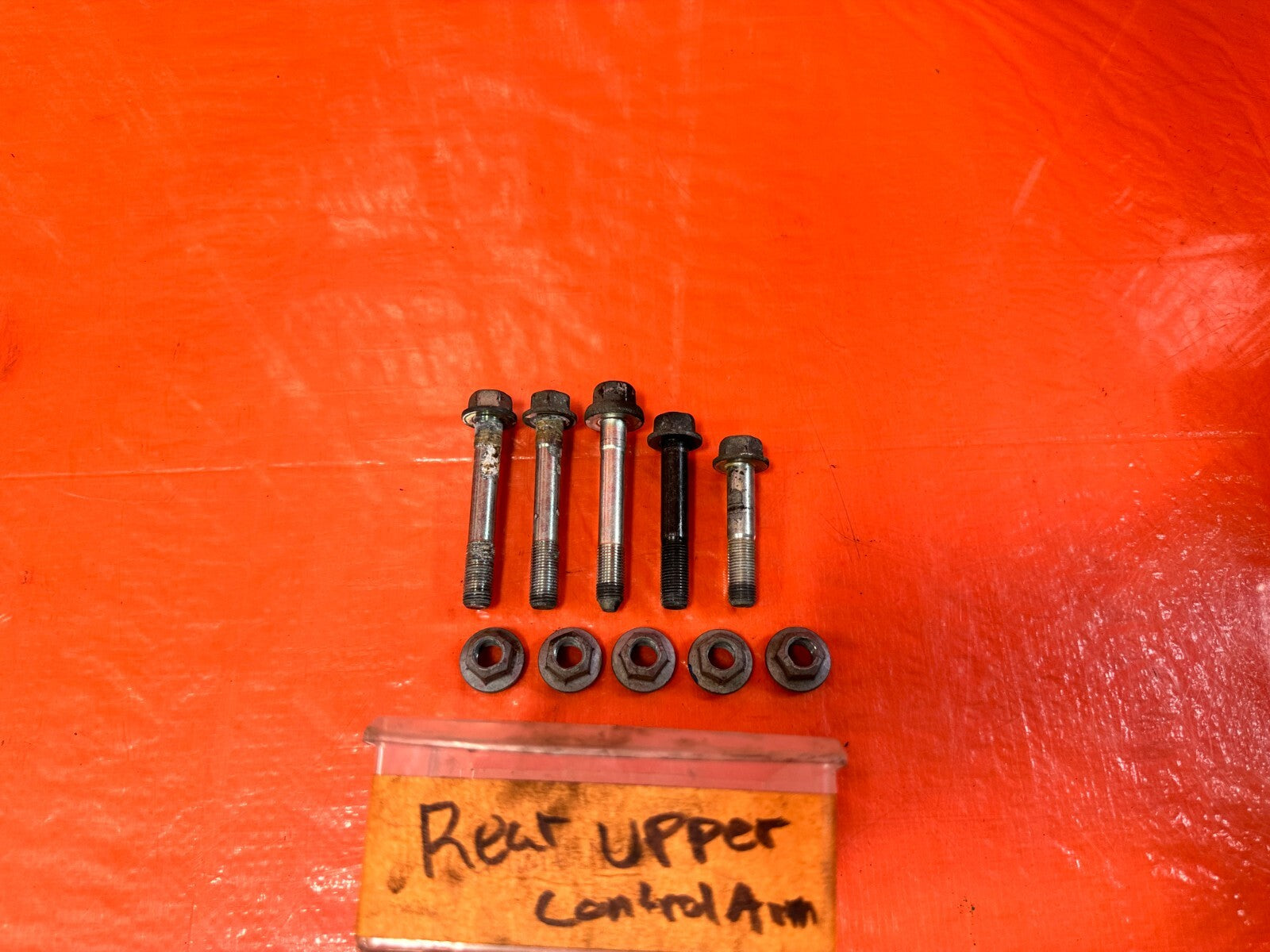 13 20 SUBARU BRZ   REAR UPPER CONTROL ARM BOLTS HARDWARE   OEM FACTORY #2920