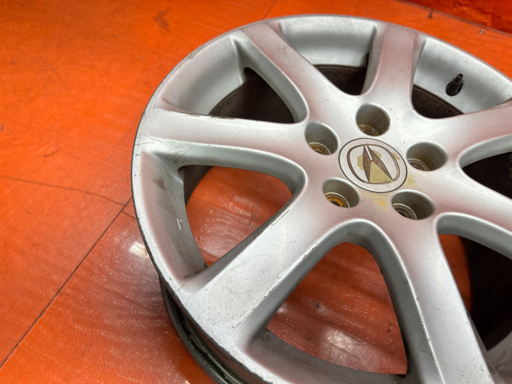 04 08 ACURA TSX 2.4L 17 INCH 7 SPOKE ALLOY WHEEL RIM 17x7 5x114.3 OEM FACTORY  211