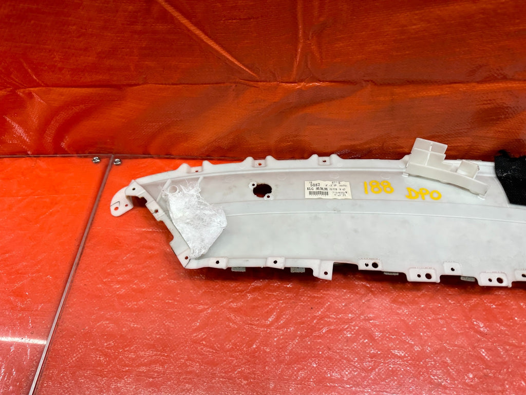 08 15 INFINITI G37 & Q60 COUPE DRIVER LEFT BLACK LEATHER DOOR PANEL INSERT #18510
