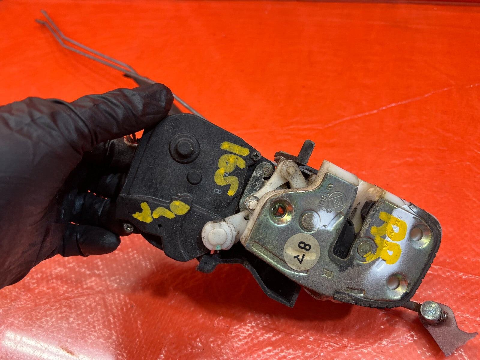 94 01 INTEGRA SEDAN   PASSENGER RIGHT REAR DOOR LOCK ACTUATOR   OEM FACTORY #1654