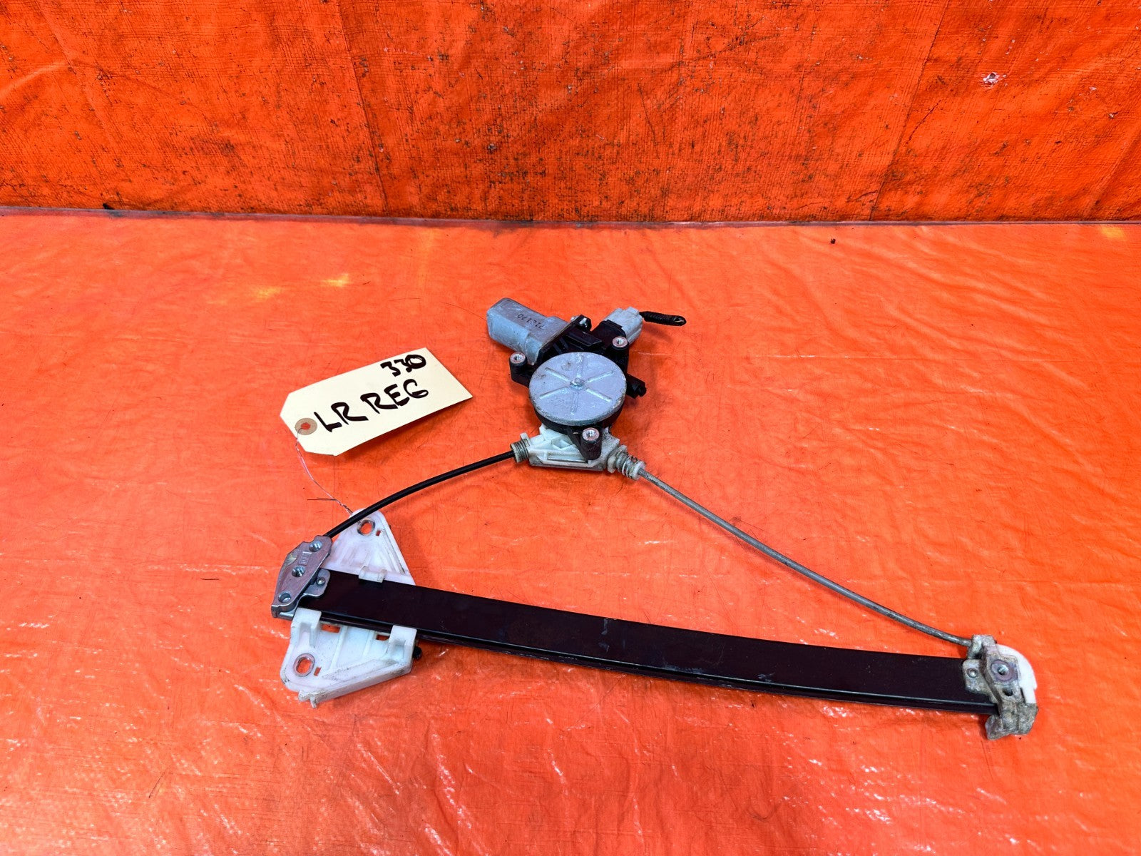 04 08 ACURA TSX LEFT DRIVER REAR POWER WINDOW REGULATOR W/ MOTOR OEM #3300